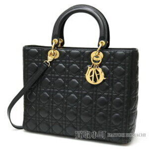 Christian Dior Lady Classic Bag lambskin tote cannage stitch quilted shoulder